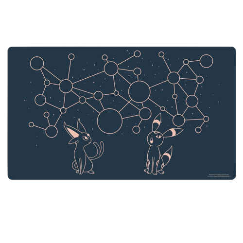 Pokémon Espeon & Umbreon Starry Constellations Rubber Mat