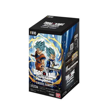 Dragon Ball Super Fusion World FB10 Cross Force Display