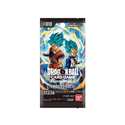 Dragon Ball Super Fusion World FB10 Cross Force Display