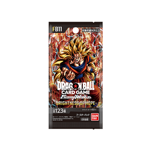 Dragon Ball Super Fusion World FB11 Brightness of Hope Display