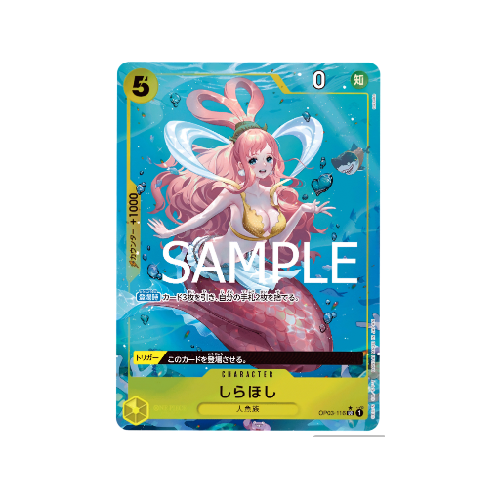 Shirahoshi Parallel OP03-116 Card