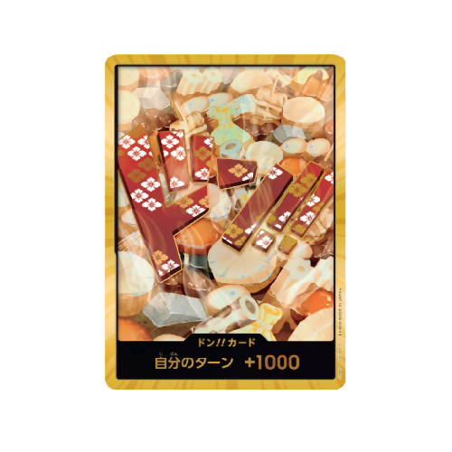 Kozuki Oden Parallel Gold Don!! Card 🟢