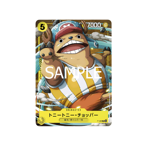 Tony Tony Chopper P-089 Promo Card