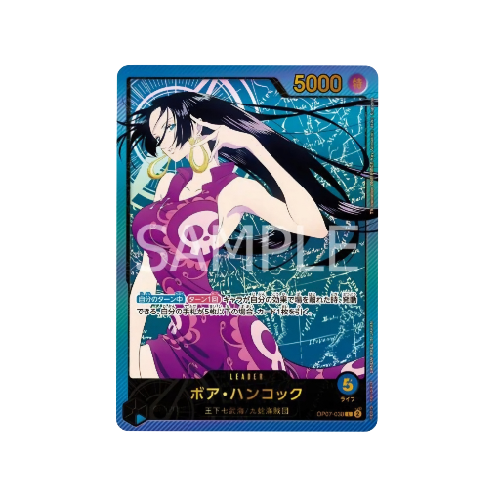 Boa Hancock Parallel Leader OP07-038 Card