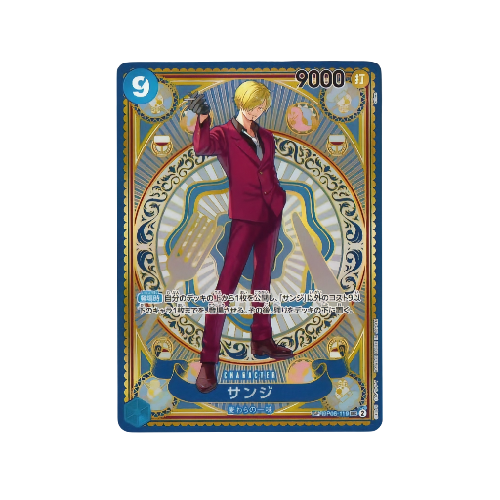 Sanji Parallel SP OP06-119 Card