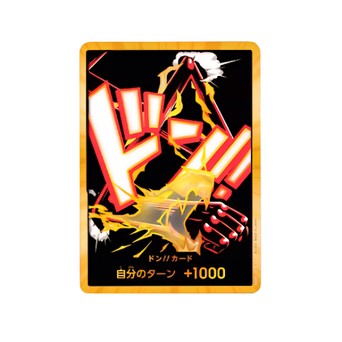 Ruffy Snakeman Gold Don!! Card