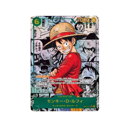 Monkey D. Ruffy Manga OP13-118 Card