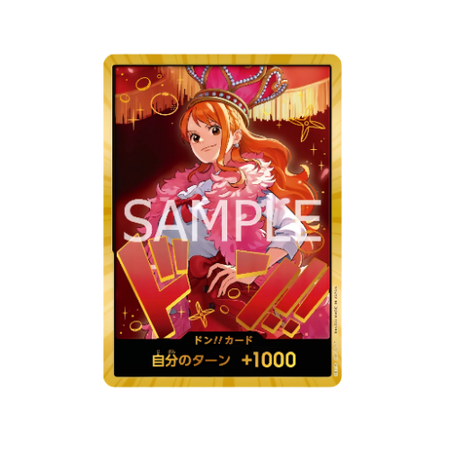 Nami Gold Don!! Card