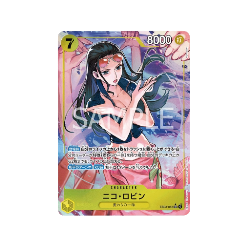 Nico Robin Parallel EB03-055 Card