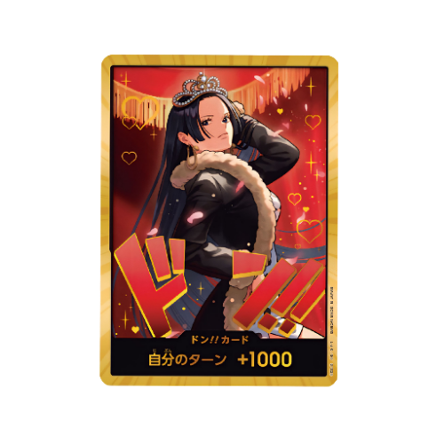 Boa Hancock Gold Don!! Card