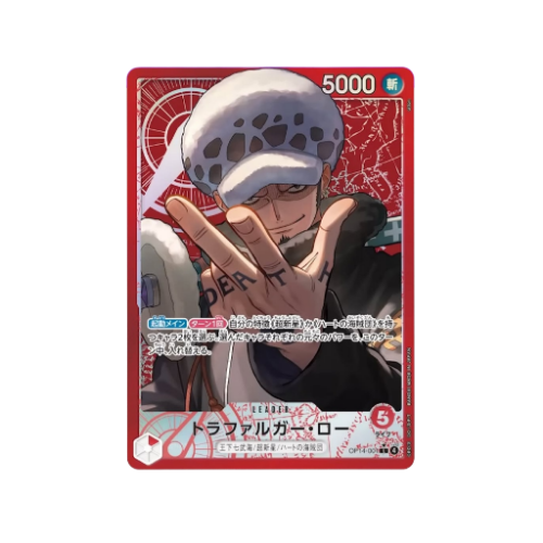 Trafalgar Law Leader OP14-001 Card