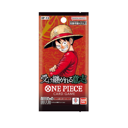 One Piece OP-13 Inherited Will Display