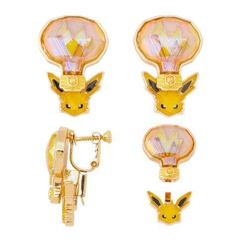 Pokémon Eeveelution Terastal Clip on Earrings