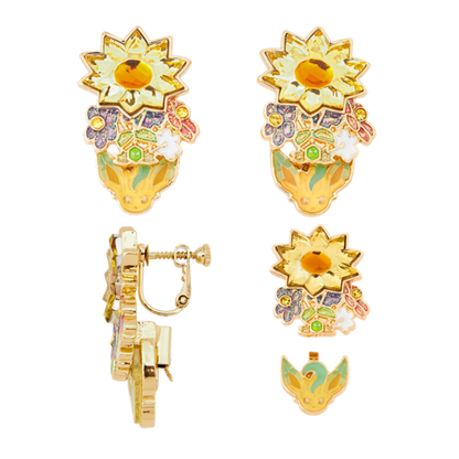 Pokémon Eeveelution Terastal Clip on Earrings
