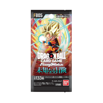 Dragon Ball Super Fusion World FB05 New Adventure Display