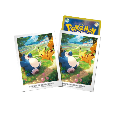 Pikachu & Snorlax Generations Card Sleeves