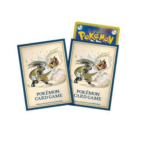 Pokemon Pikachu Adventures Zeraora Card Sleeves