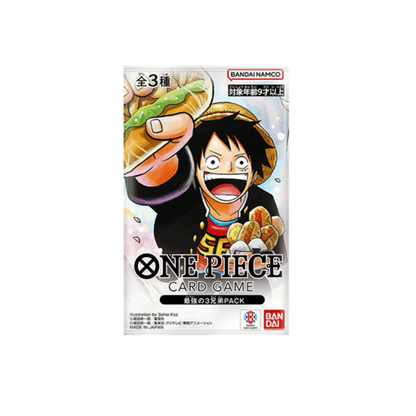 One Piece The Three Strongest Brothers V-Jump Promo Booster