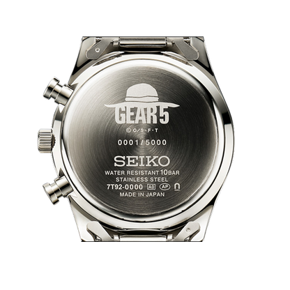 ruffy gears One Piece X Seiko Monkey D. Ruffy Gear 5 Watch