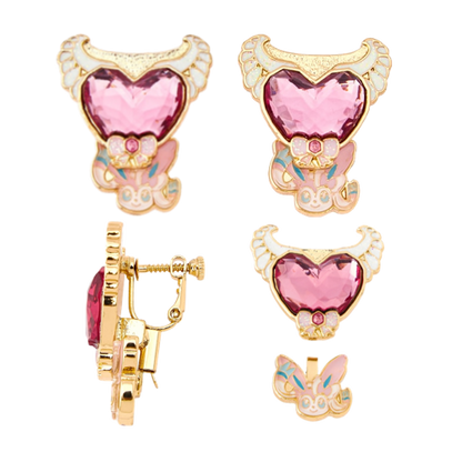 Pokémon Eeveelution Terastal Clip on Earrings