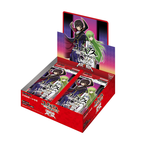 Union Arena UA01BT Code Geass: Lelouch of the Rebellion Display