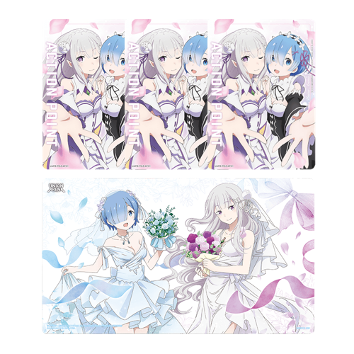Union Arena Re:Zero – Life in a Different World Playmat & AP Set
