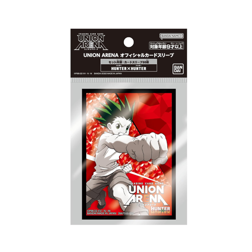 Union Arena Hunter X Hunter Sleeves