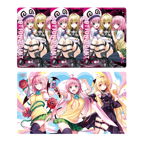 Union Arena To Love-Ru Series Playmat & AP Set