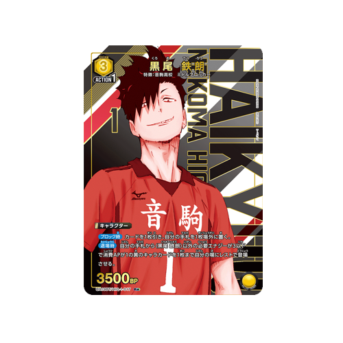 Tetsurō Kuroo UA19BT/HIQ-1-017 ★ Card