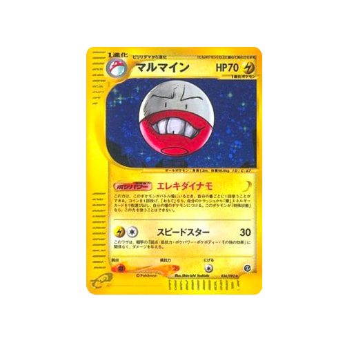 Electrode 036/092 e Holo Card