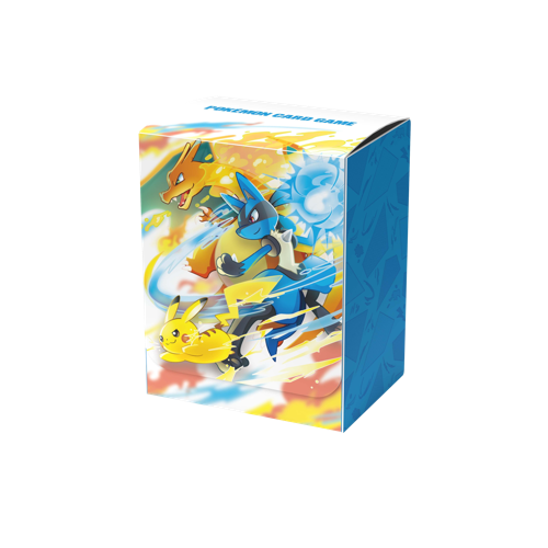 Charizard x Lucario x Pikachu Deck Box