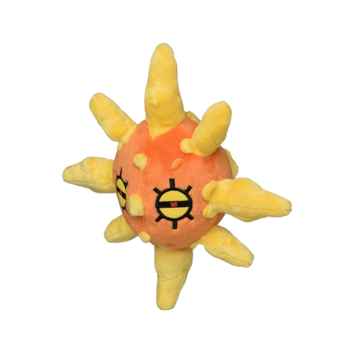 Solrock Pokémon Fit Plush
