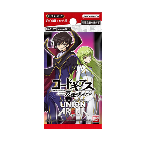 Union Arena UA01BT Code Geass: Lelouch of the Rebellion Booster